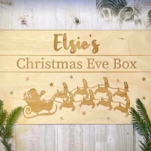 Board for Christmas Eve Box