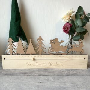 Personalised Countdown to Santa - Father Christmas