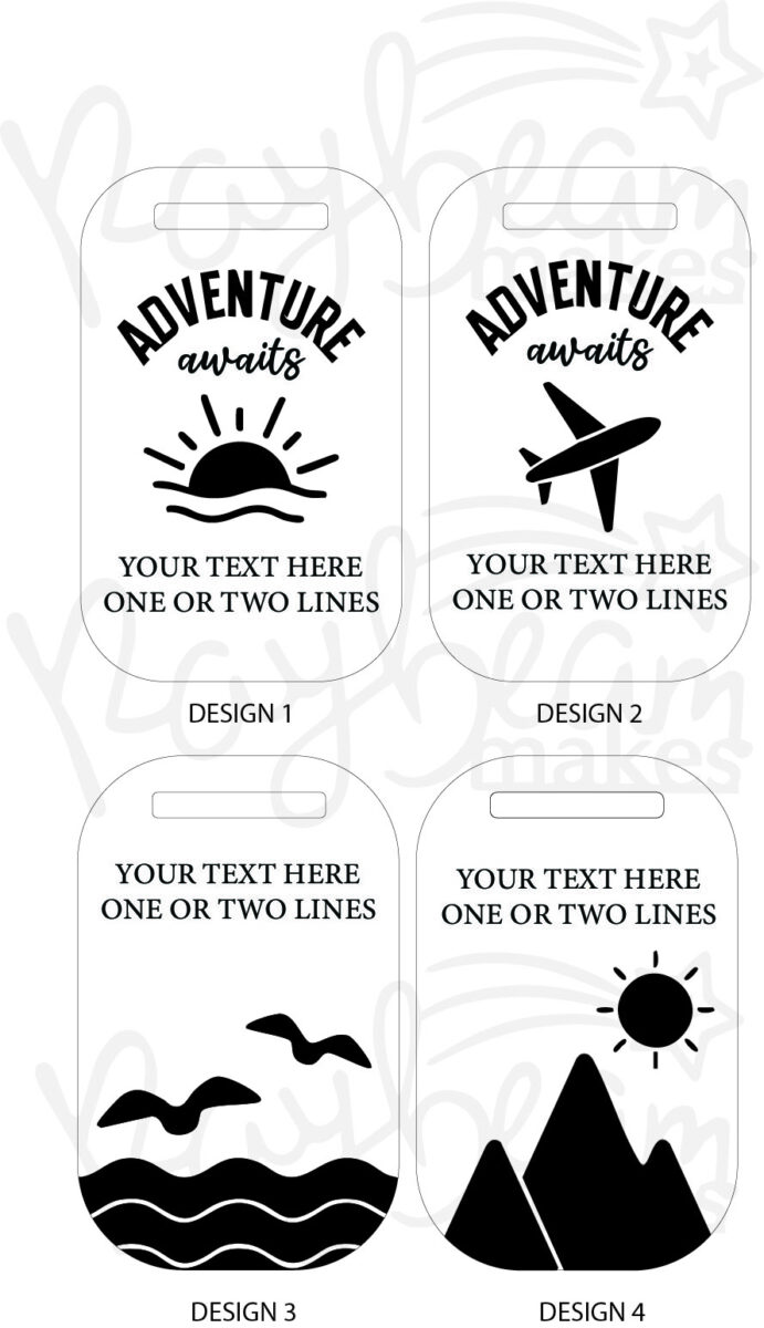 Custom Wooden Travel Tags – Choose Your Design, Personalised - Image 5